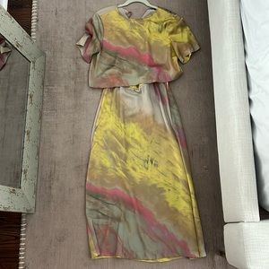 Beautiful tie dyed two piece set